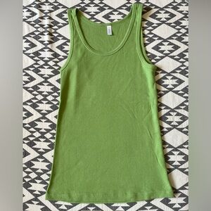 J.Crew Large Cotton Tank Green